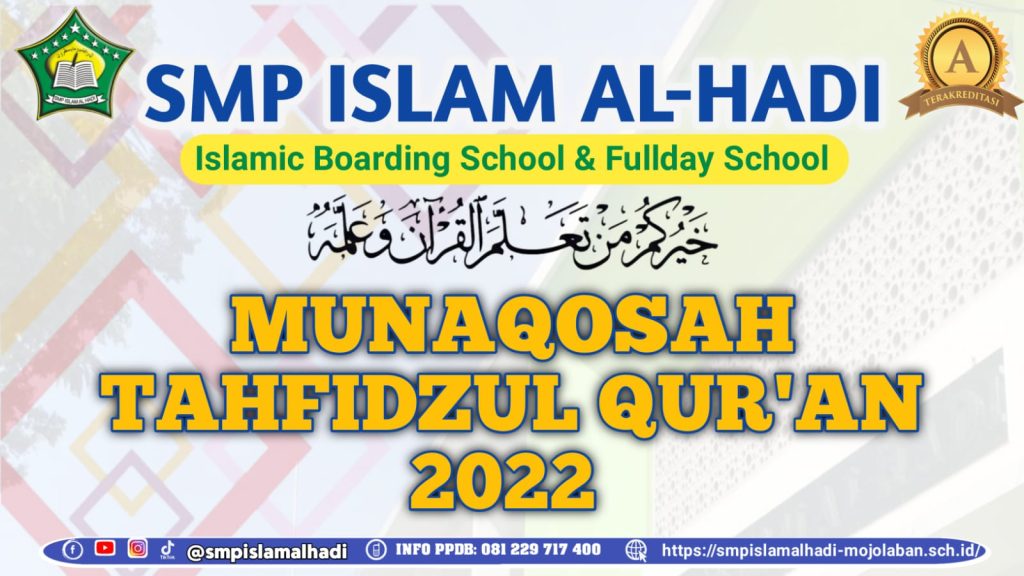 MUNAQOSAH SMP ISLAM AL HADI MOJOLABAN
