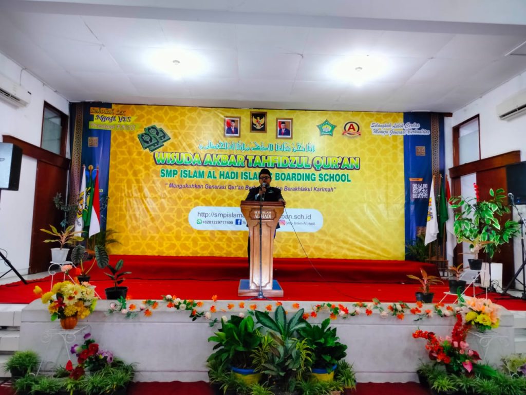 Wisuda Akbar Tahfidzul Qur'an SMP Islam Al Hadi 2022