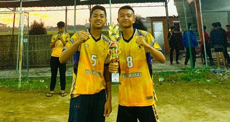 Raihan-Jihan Amankan Juara 1 Turnamen Volly Putra U2007