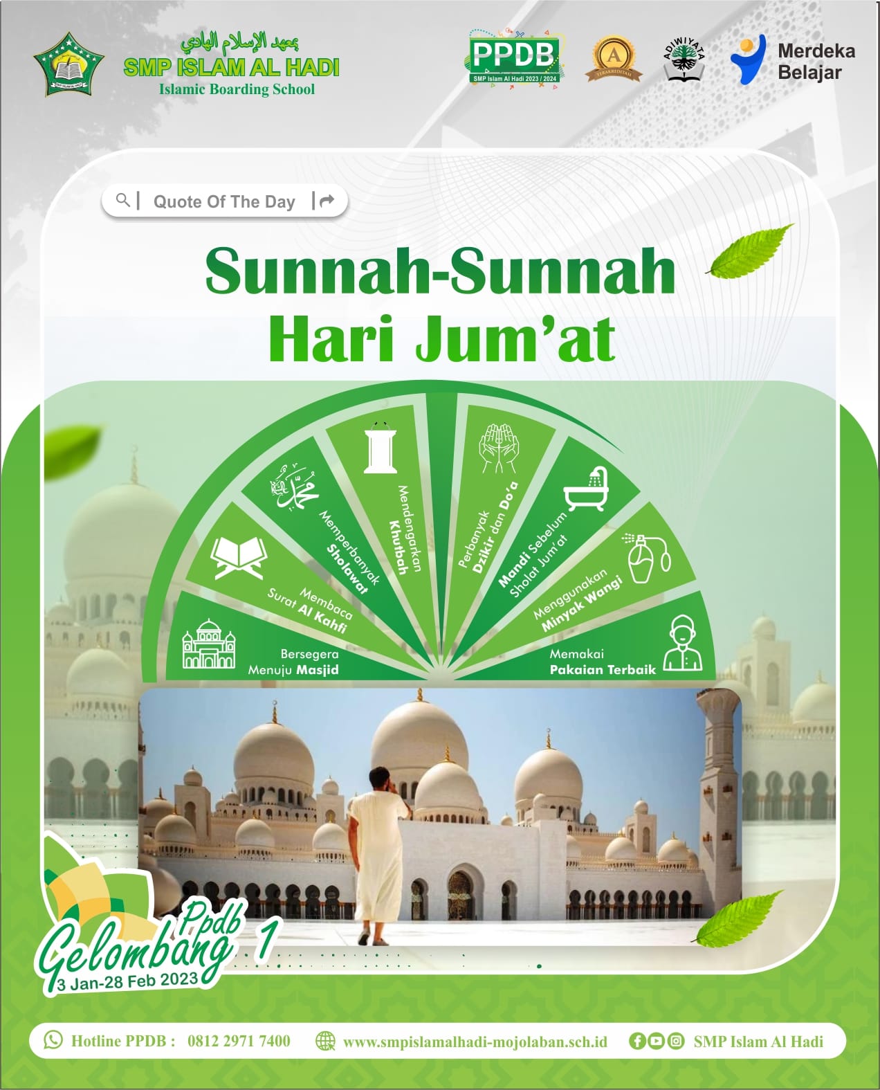 Sunnah-sunnah di hari Jumat