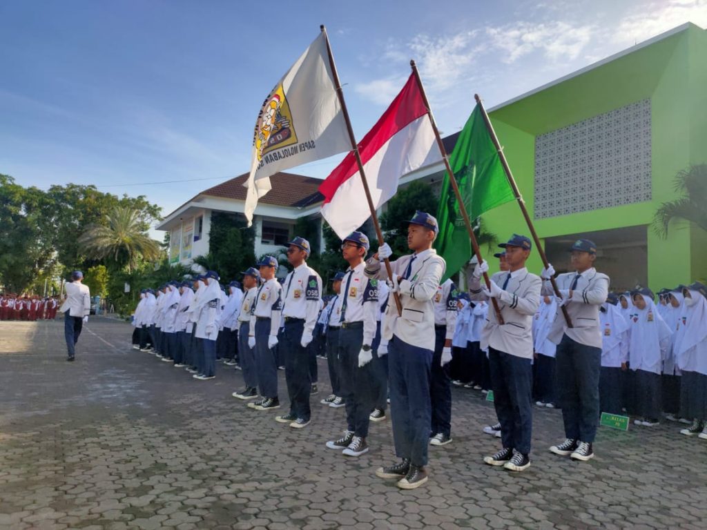 Upacara Pelantikan OSIS tahun ajaran 2023/2024
