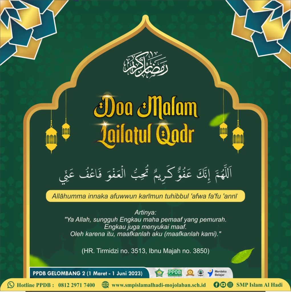 Berlomba-lomba Meraih Malam Lailatul Qodar