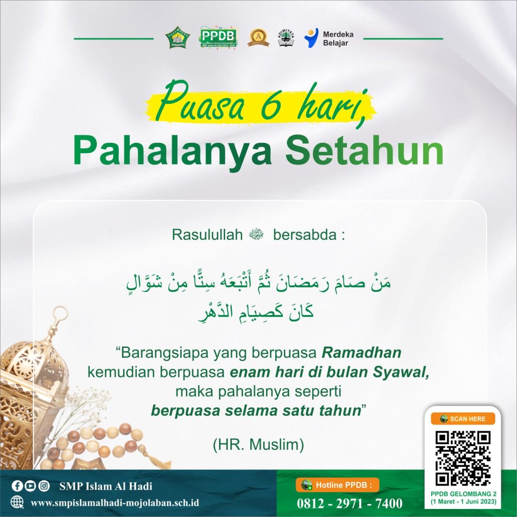Keutamaan Melaksanakan Puasa di Bulan Syawal