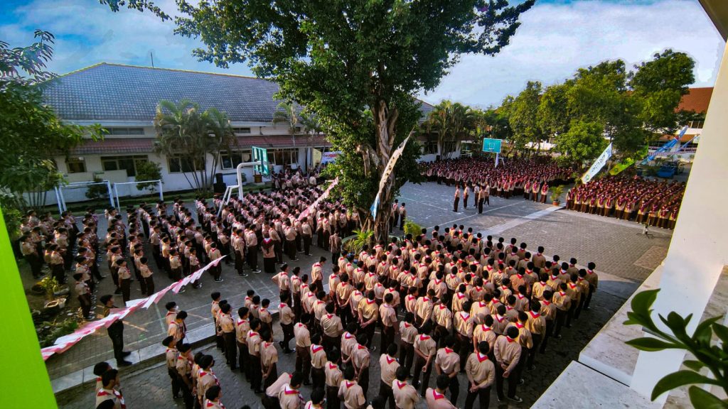 Persami Pelantikan Penggalang Baru SMP Islam Al Hadi