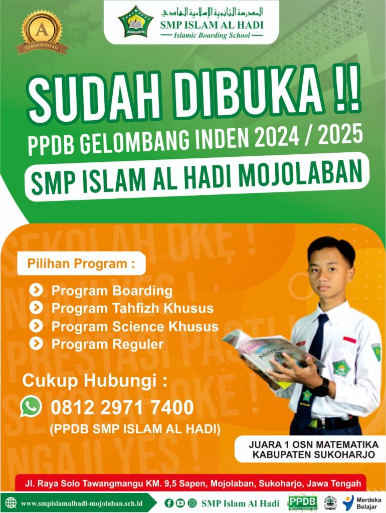 Sudah Dibuka! PPDB GELOMBANG INDEN 2024/2025
