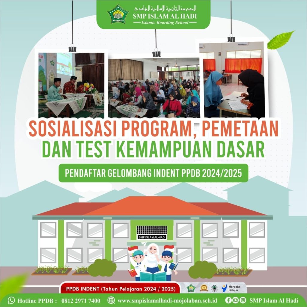 Sosialisasi Program, Pemetaan, dan Test Kemampuan Dasar PPDB Gelombang Inden