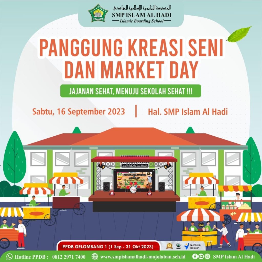 Kemeriahan Panggung Kreasi Seni & Market Day di Jeda ASTS