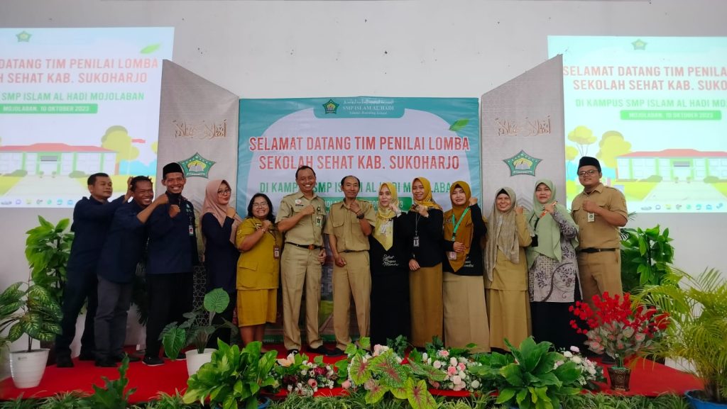 Luar Biasa! SMP Islam Al Hadi Raih Juara 1 Lomba Sekolah Sehat Kabupaten Sukoharjo Tahun 2023