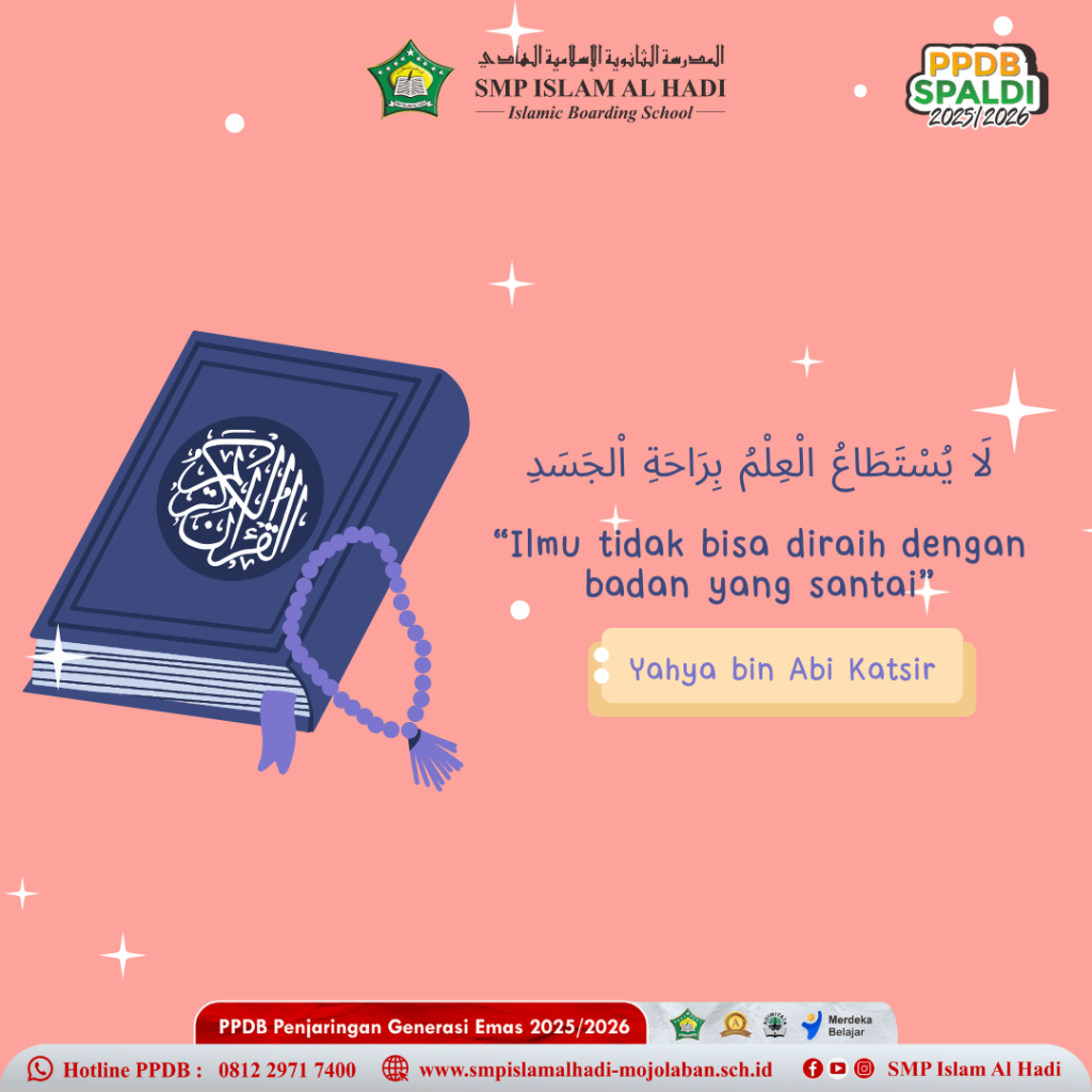 Sebuah Ilmu Di Raih Dengan Pengorbanan