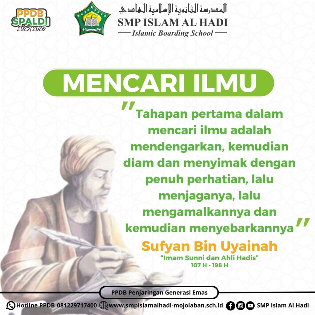 Tahapan Menuntut Ilmu Bagi Seorang Muslim