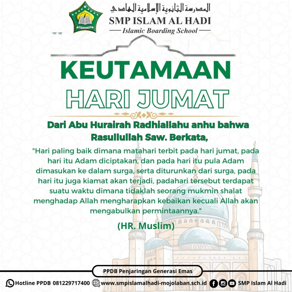 Ini Dia Keutamaan dan Keberkahan Hari Jumat